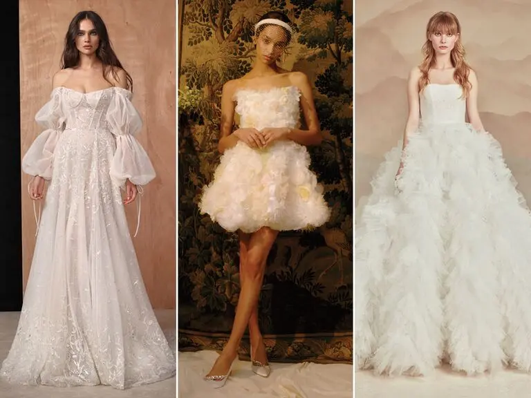 Wedding dresses, photo: 20 girls who put on the outfit for the second time