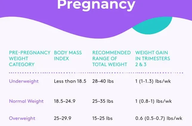 Weight gain during pregnancy