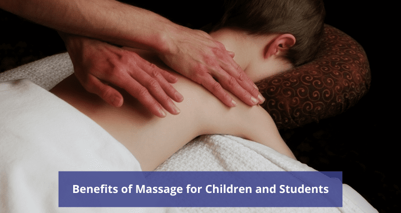 Wellness massage for children