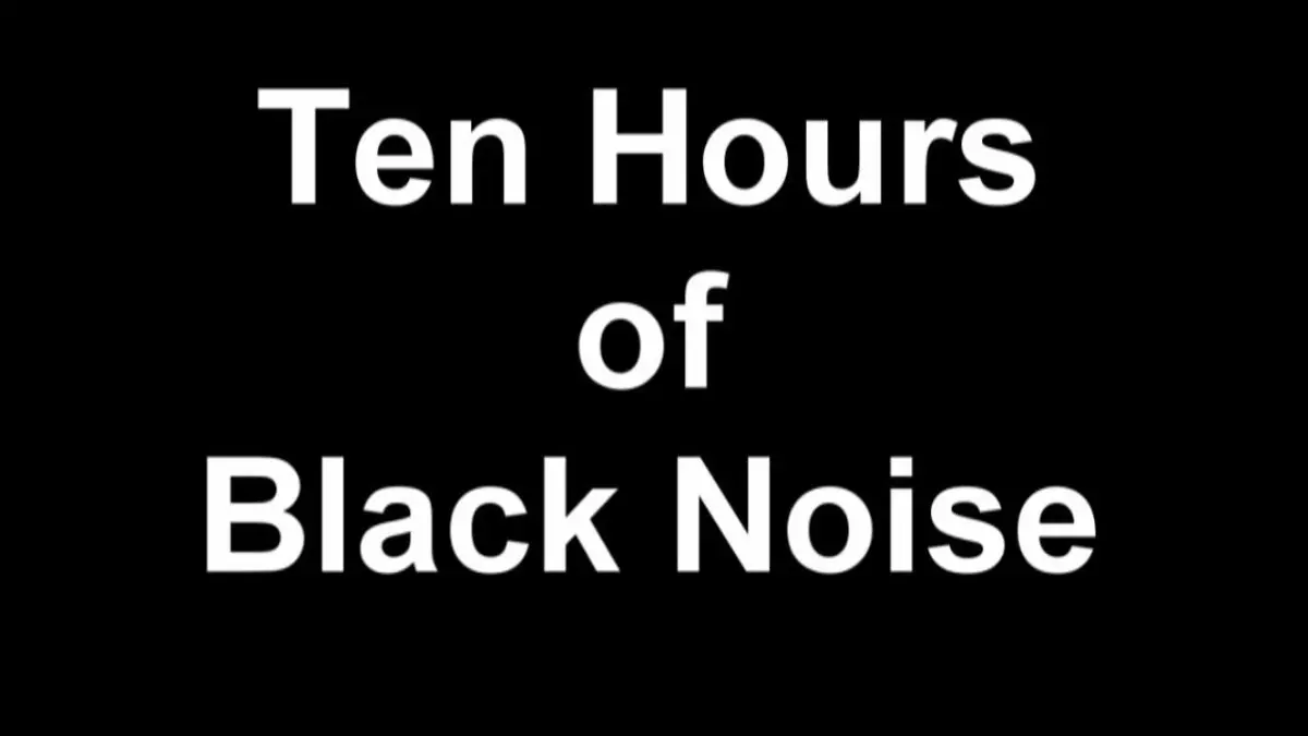 What are &#8220;black noises&#8221; and how do they affect the mind?