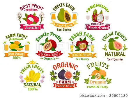 What do the quality signs on fruits and vegetables mean?