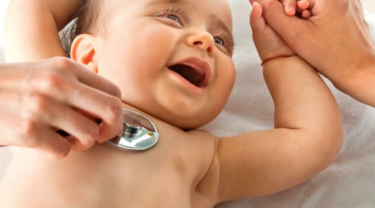 What doctors should a child undergo at 1 month, a newborn