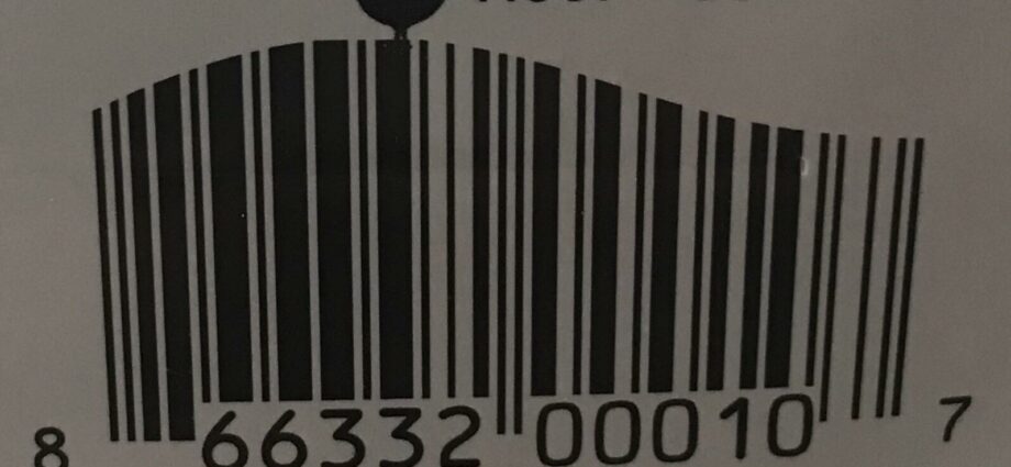 What does the barcode on the egg mean?