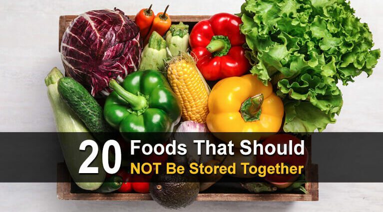 What foods cannot be stored in the refrigerator