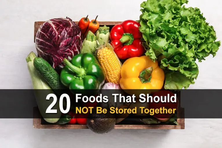 What foods cannot be stored in the refrigerator