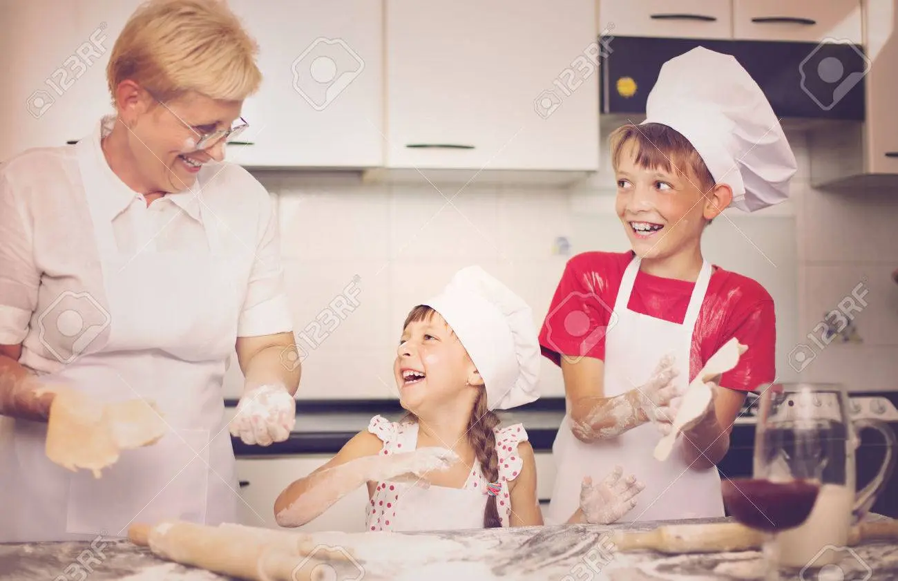 What grandmothers prepare for grandchildren in different countries of the world