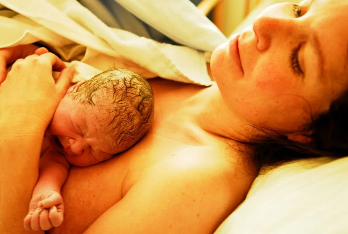 What happens to women after childbirth