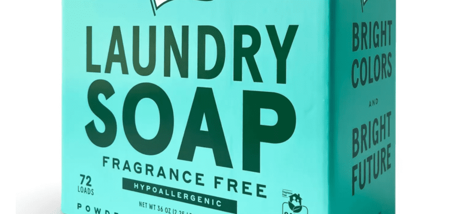 What is laundry soap made of?