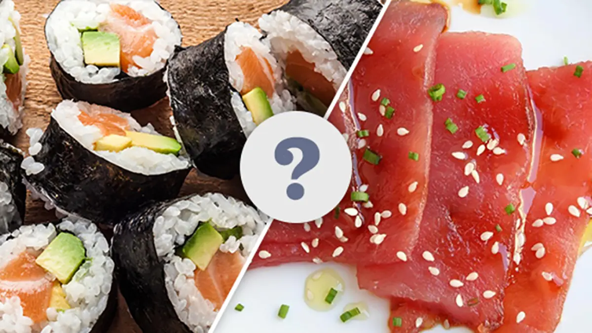 What is the difference between sushi and rolls: the difference from each other