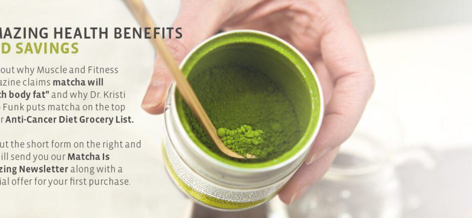 What matcha tea can do for you