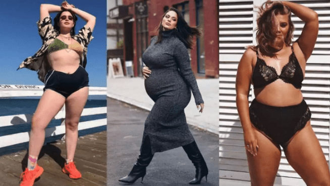 Hoe modellen met een grote maat eruit zouden zien: Tess Holliday, Ashley Graham en anderen als ze dun waren: foto's