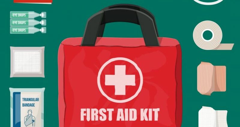 What should you have in your first aid kit?