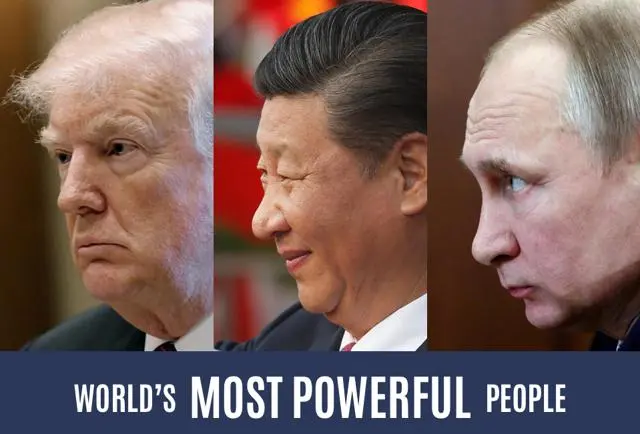 What the 10 most powerful people on the planet look like