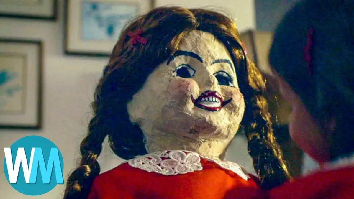 What the scariest doll in the world looks like, video
