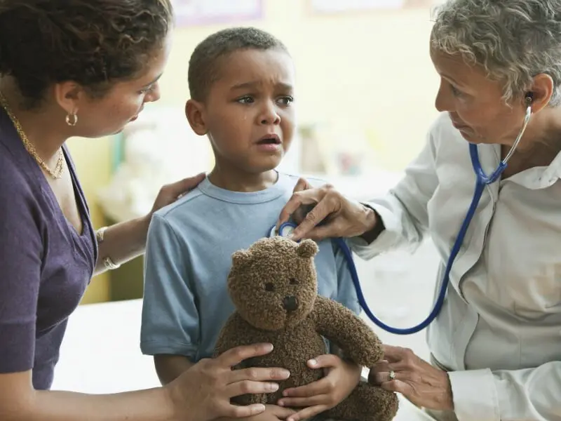 What to do if a child is afraid of doctors