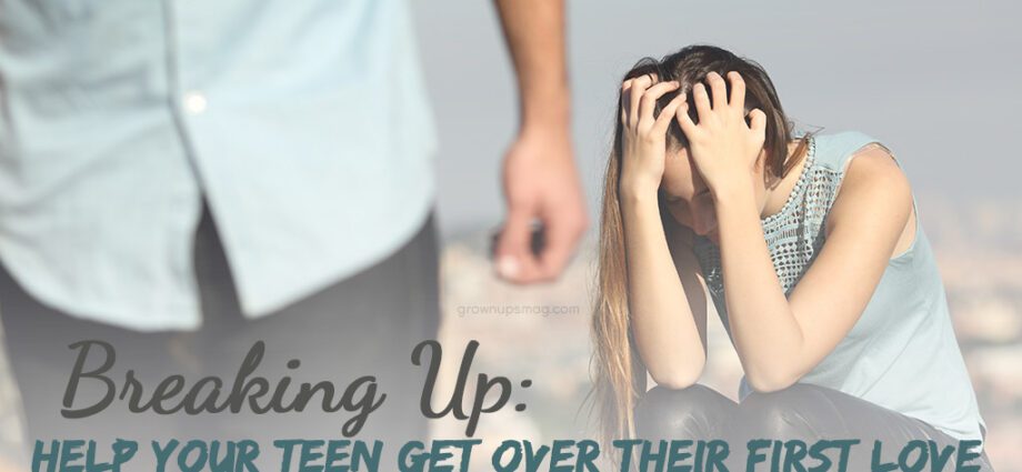 What to do if a teenager is in love and suffering. The first love
