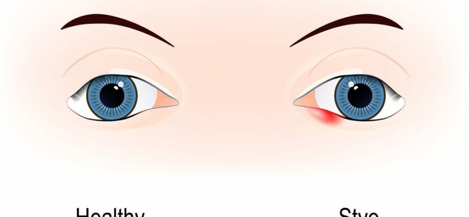 What to do if the lower eyelid is swollen and sore