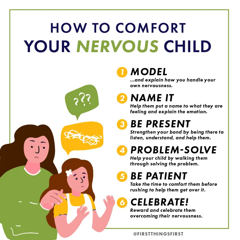 What to do if your child is very nervous