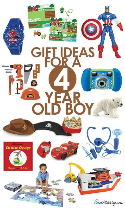 What to give a 4-year-old boy for his birthday