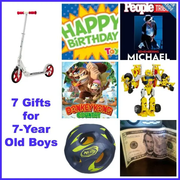 What to give a boy for his birthday at 7 years old, ideas that have everything