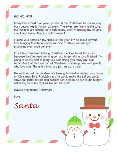 What to give a child for the new year: letters to Santa Claus