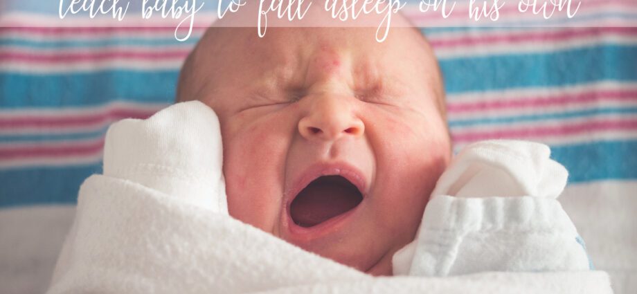 When and how to teach a child to fall asleep on their own