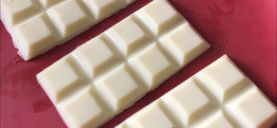 White chocolate: video recipe