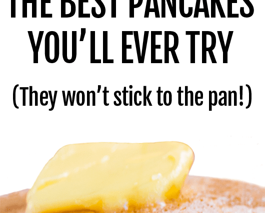 Why do pancakes stick to the pan