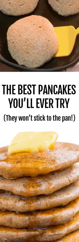 Why do pancakes stick to the pan