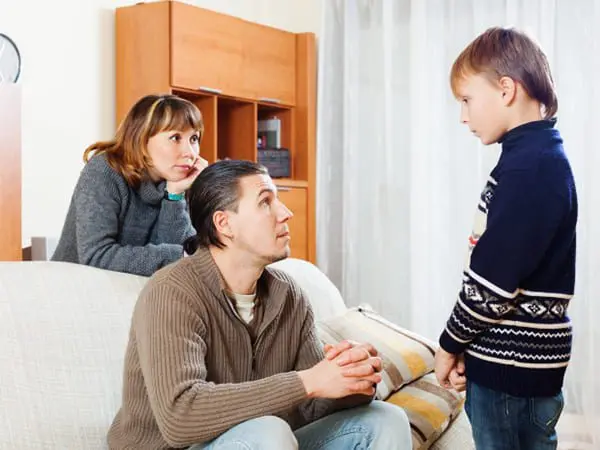Why do parents scold children