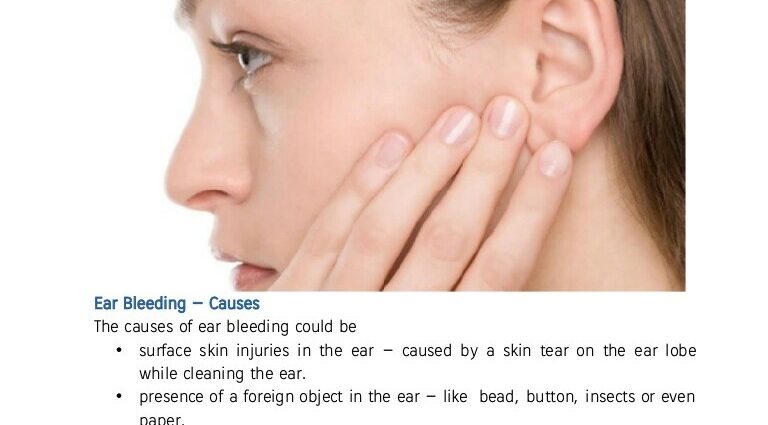 Warum blutet aus den Ohren: Ursachen und Behandlung