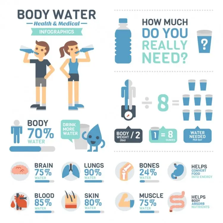 Why is it useful to drink water and how to establish a drinking regime