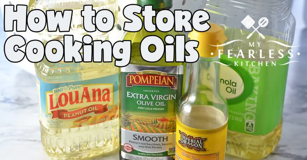 Why you can&#8217;t store vegetable oil in a cupboard in the kitchen