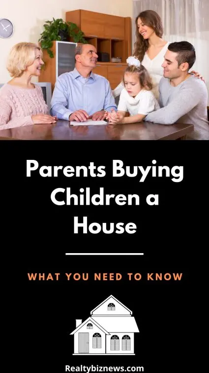 Why you should never help children with buying a home