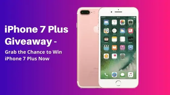 Win an iPhone 7 Chant Contest