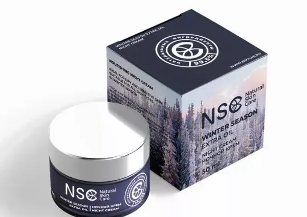 Winter skin care: nourishing face cream