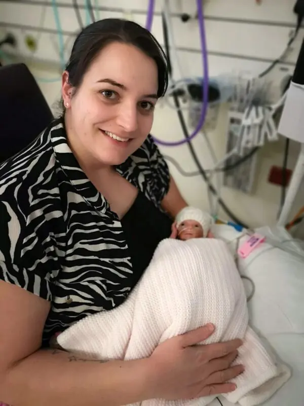 Woman suffered three miscarriages in a row while trying to carry a baby