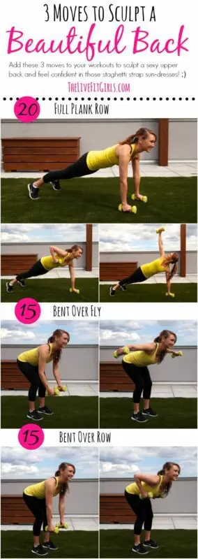 Workout for a beautiful back