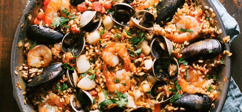 Your paellas, with more seafood flavor