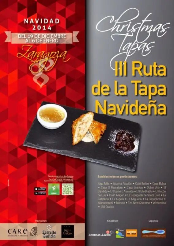 Zaragoza Christmas Tapas 2014