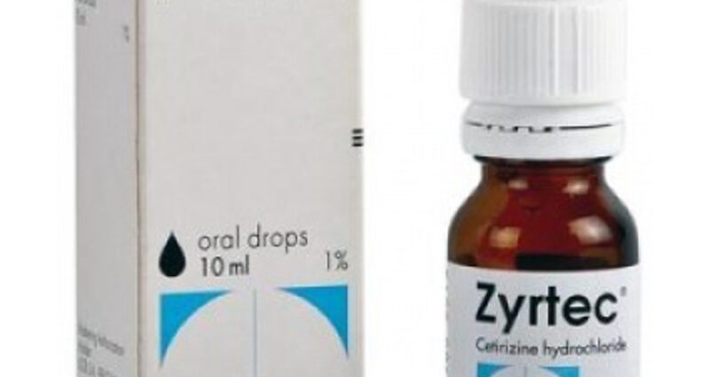 Zyrtec &#8211; drops from allergies