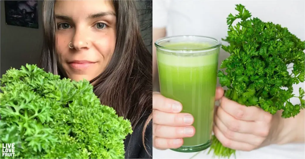 7 good reasons to drink parsley juice