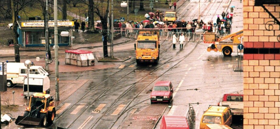 A funny incident from life: a tram without a driver