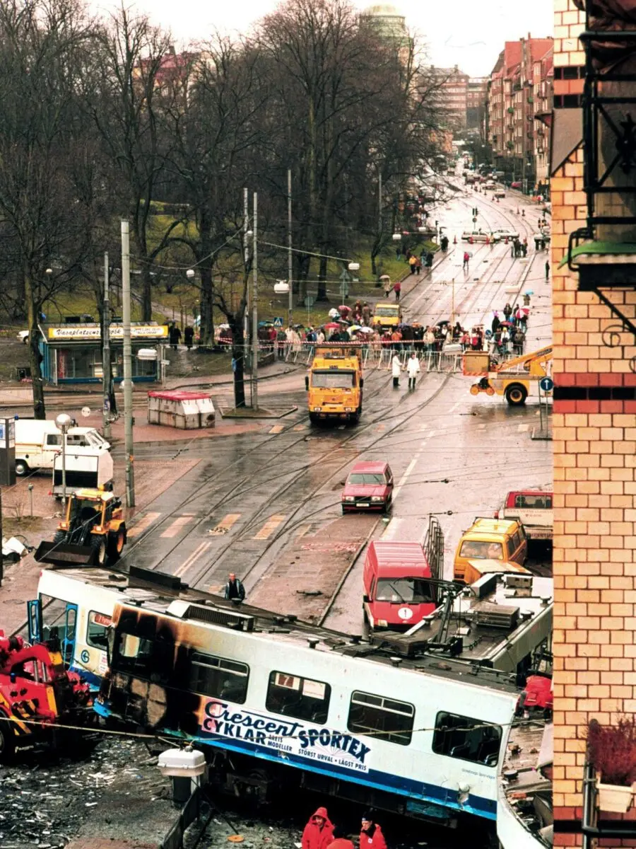 A funny incident from life: a tram without a driver