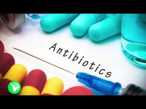 Antibiotics: benefits and harms for the body, video