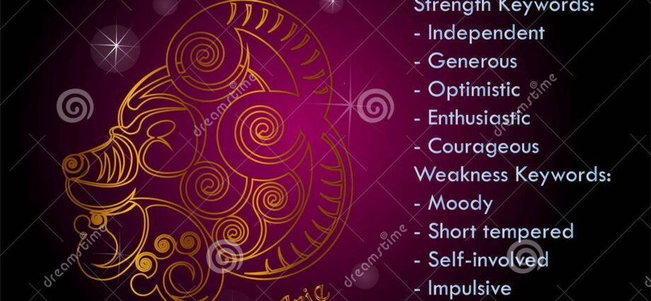 Aries: characteristics of the zodiac sign and celebrity