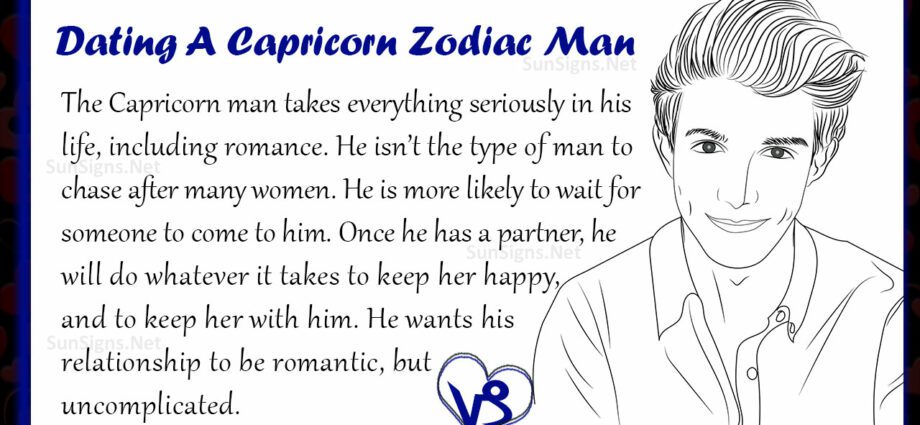 Capricorn man in a relationship with a woman: character traits