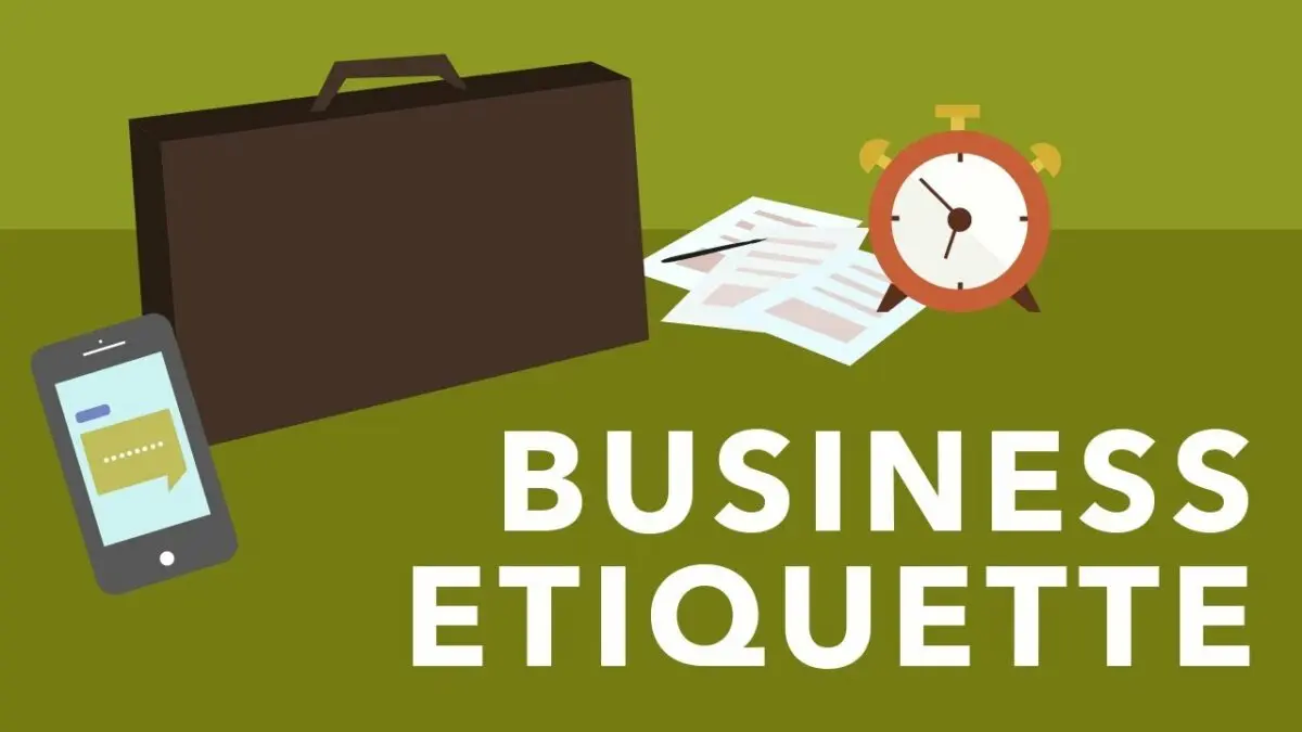 Corporate etiquette: basic rules, tips, video