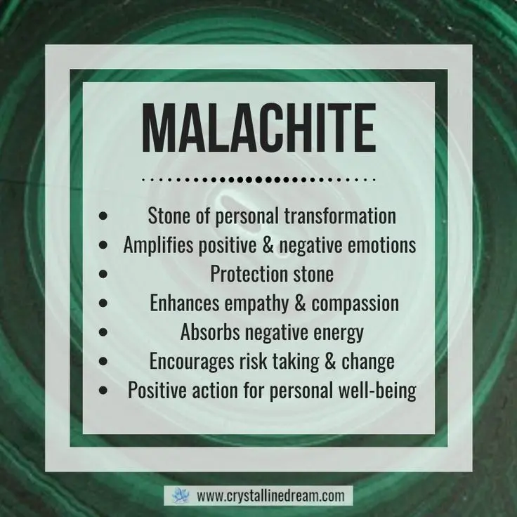 Discover the properties and benefits of malachite &#8211; happiness and health