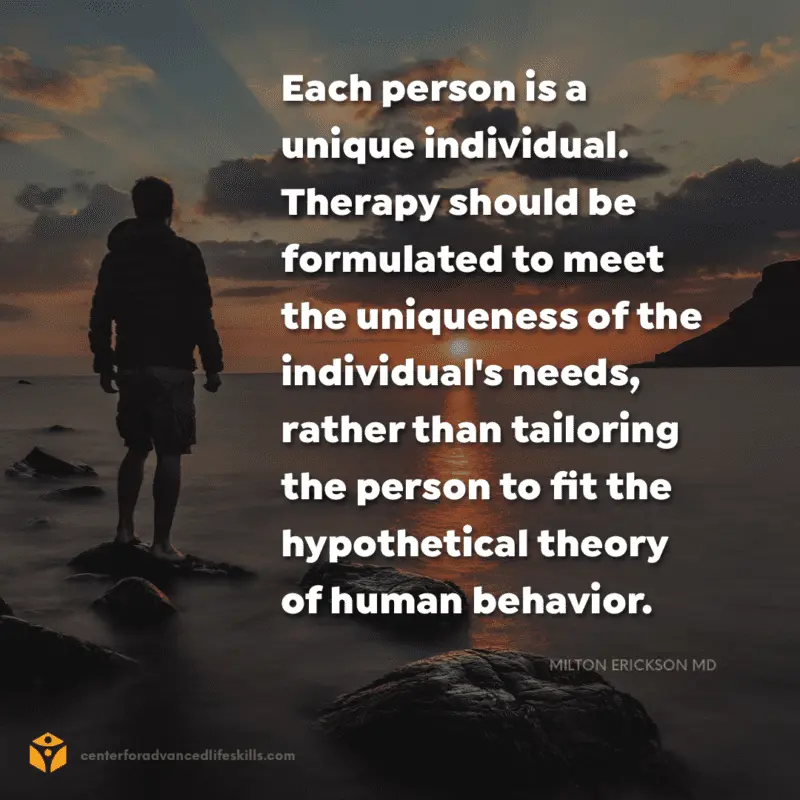 Each person is individual and unique